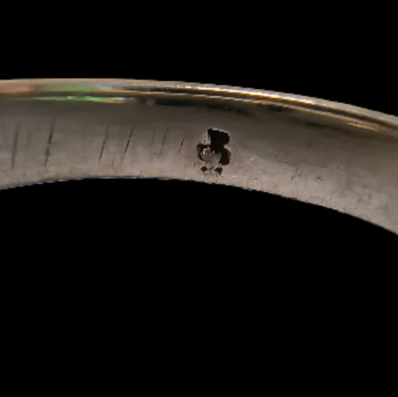 Yellow Topaz And Sterling Silver Artisan Minimalist Ring Brand New - Picture 10 of 11